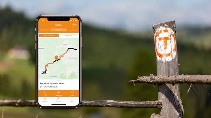 5. Descarcă trackurile gpx și încarcă-le într-o aplicație pe telefonul tău